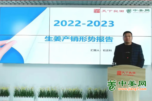 2023全國生姜行情報告會暨生態種植增產技術高峰論壇 ——行業講座 ()