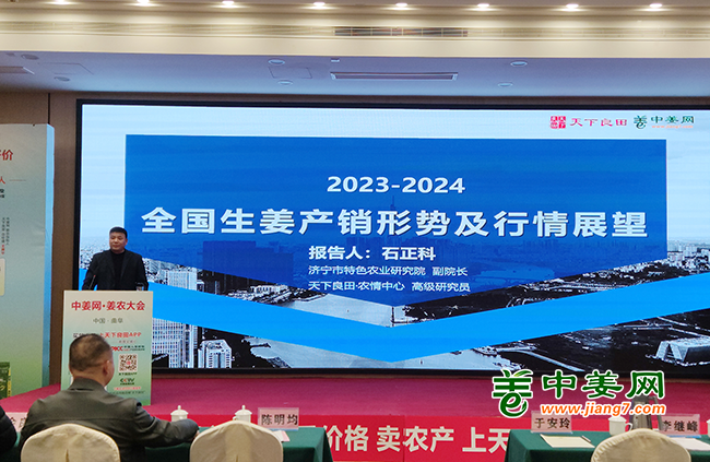 “2023-2024全國生姜產銷形式及行情展望”講座0