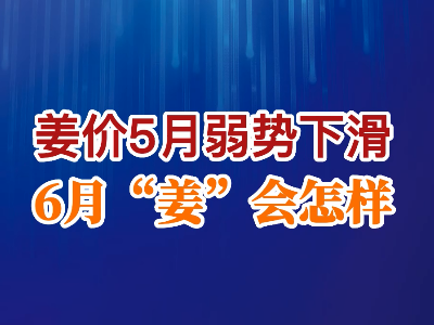 姜價：5月弱勢下滑 6月“姜”會怎樣 ()