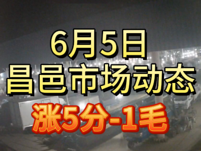 6月5日 琨福市場大姜價格（漲5分-1毛） ()