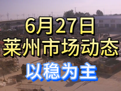 6月27日 萊州生姜交易實況（以穩為主） ()